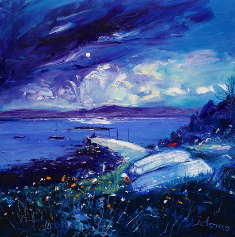 Moon over Jura from Carsaig Tayvallich 20x20
&pound;3700